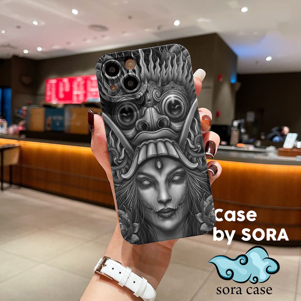 Case iphone cowok cool keren aesthetic Barong Rangda BAli Case Premium Vol. VI by SORA untuk iPhone/
