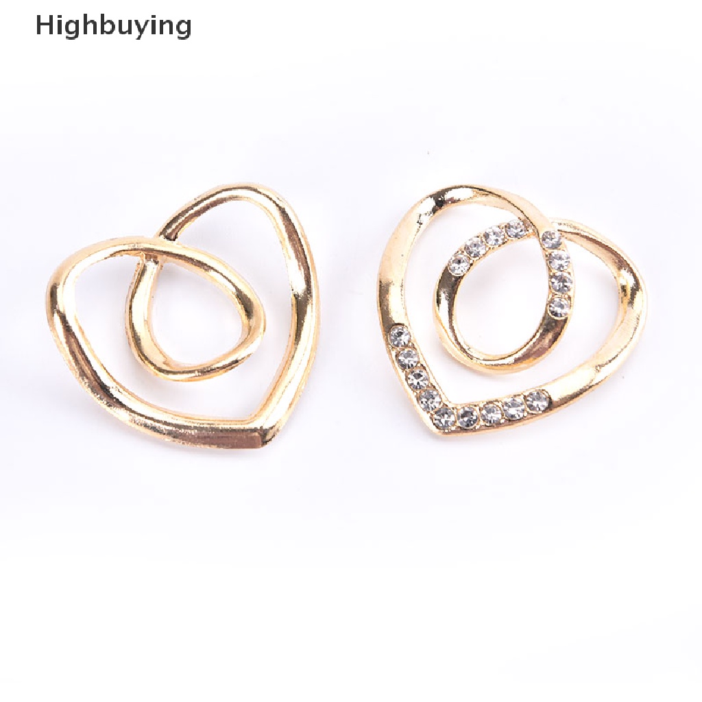 Hbid Heart Scarf Bros Kristal Sutra Syal Gesper Bros Wanita Selendang Cincin Klip Glory