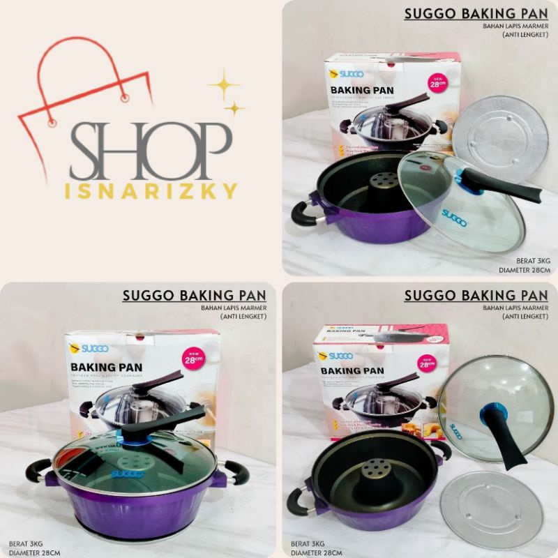 Baking Pan Cetakan Kue Loyang Bolu Suggo 28cm