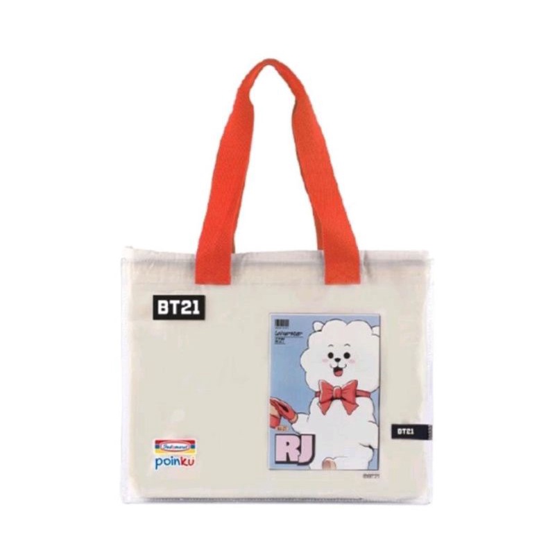 Merchandise Botol Tumbler BT21 1,5 L Indomaret BTS  | Tas totebag BT21 Indomaret