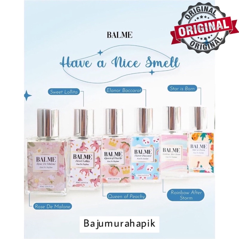 Balme Eau de Parfum/ Parfum Wanita