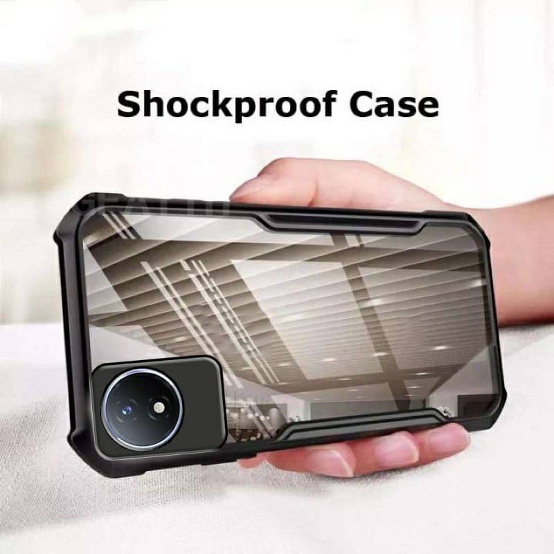 Promo Case Vivo Y02 2022 Y02t 2023 Y20 Y12s V21 V20 V20 se Softcase Fusion Shockproof Transparan Casing