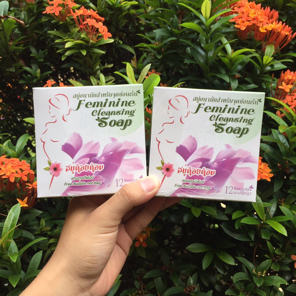 12Nangpaya Feminine Cleansing Soap, Sabun pembersih kewanitaan, Sabun area intim Wanita