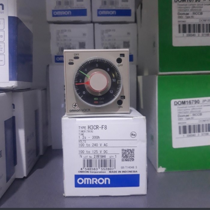 Komponen Listrik Omron H3Cr-F8 Timer Twin
