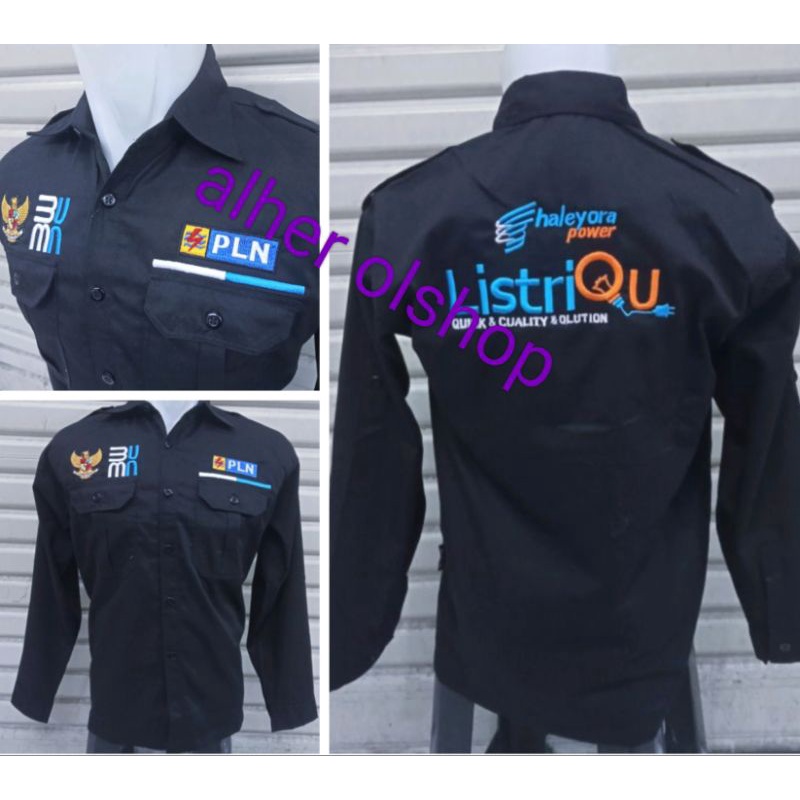 kemeja PLN baju PLN seragam PLN Pdh PLN kemeja kerja PLN baju kerja PLN seragam kerja PLN Kemeja lis