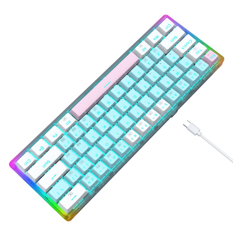 E-YOOSO Z11T 60% Mini RGB Hotswap Mechanical Gaming Keyboard