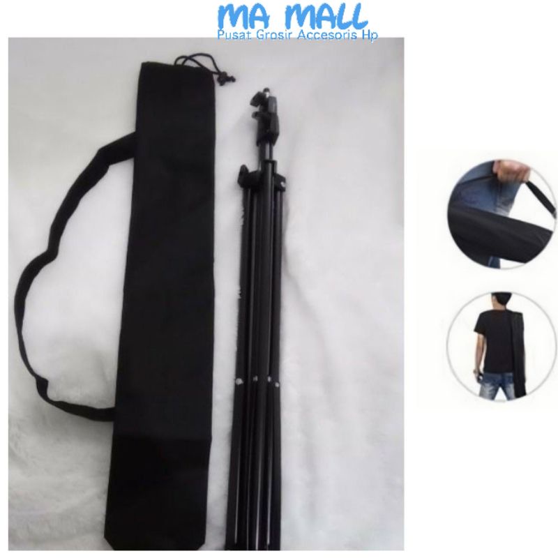 Tas Tripod Light Stand 2 Meter A80 Tas Tripod Ring Light Tas Tripod Kamera