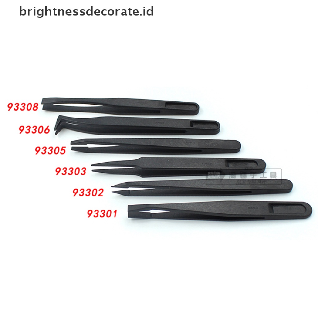 [Birth] Type: Pinset Plastik Bahan: PPS+Fiber composite plastics Warna: Hitam Ukuran Keseluruhan: Kurang Lebih 12x1.1 x 1.4cm/4.7 [ID]