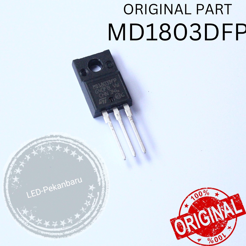 ORIGINAL MD1803DFP MD1803DF MD1803 MD 1803 TR HORIZONTAL BODY KECIL