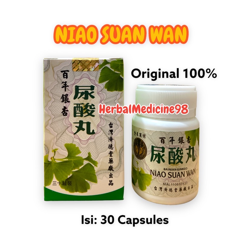 

NIAO SUAN WAN - obat asam urat kolesterol