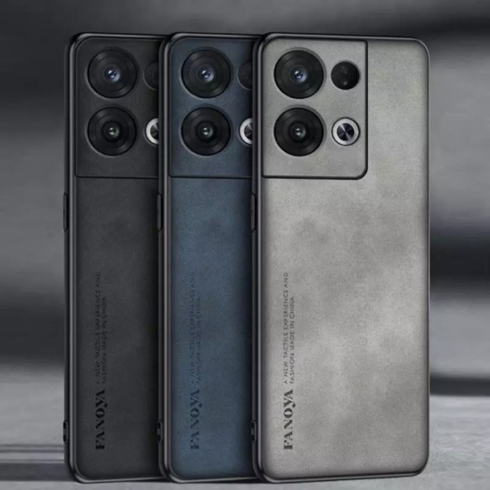Casing Oppo Reno 8 / 8 PRO 5G Soft Case Pelindung Mewah Lembut Leather