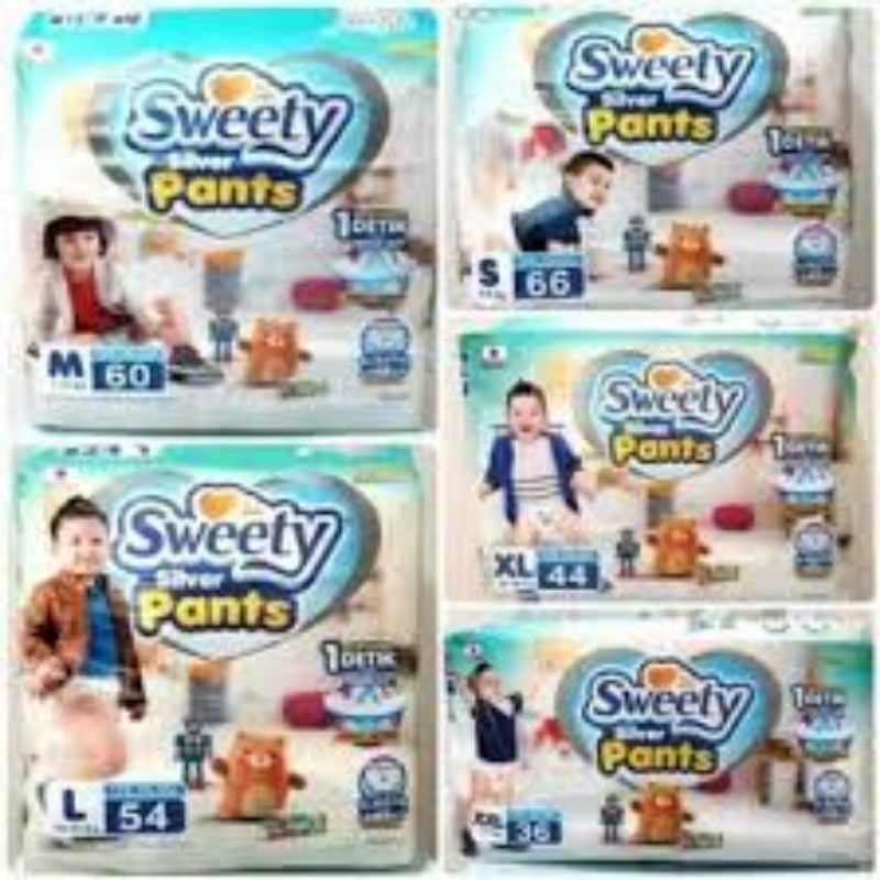 Pampers Sweety Silver Pant size L