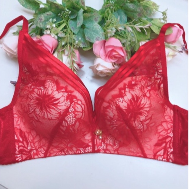 Bra (A41) Size 40 Pakaian dalam wanita full brokat / Bra Penekan Lemak-