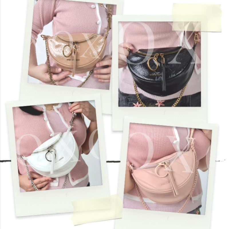Tas CK Bum Bag / tas wanita / sling bag bulat / tas selempang / hand bag import premium quality