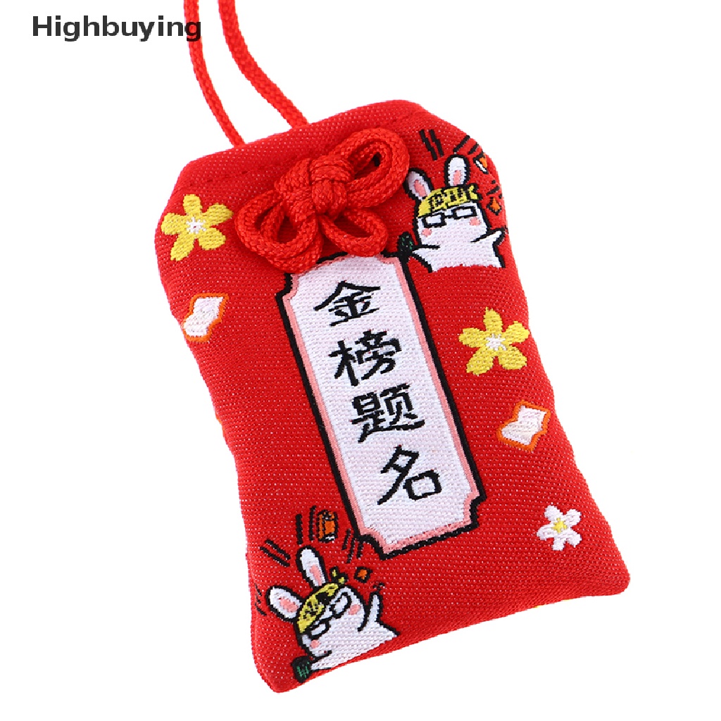 Hbid 1pc Sajadah Jepang Omamori Pray Fortune Beauty Health Guard Jimat Pendant Glory