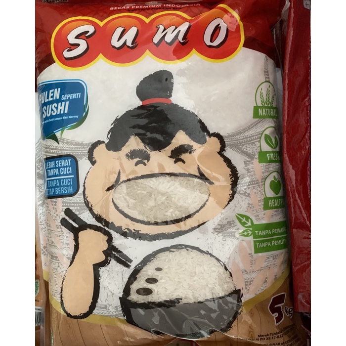 

Beras Sumo Merah 5 Kg