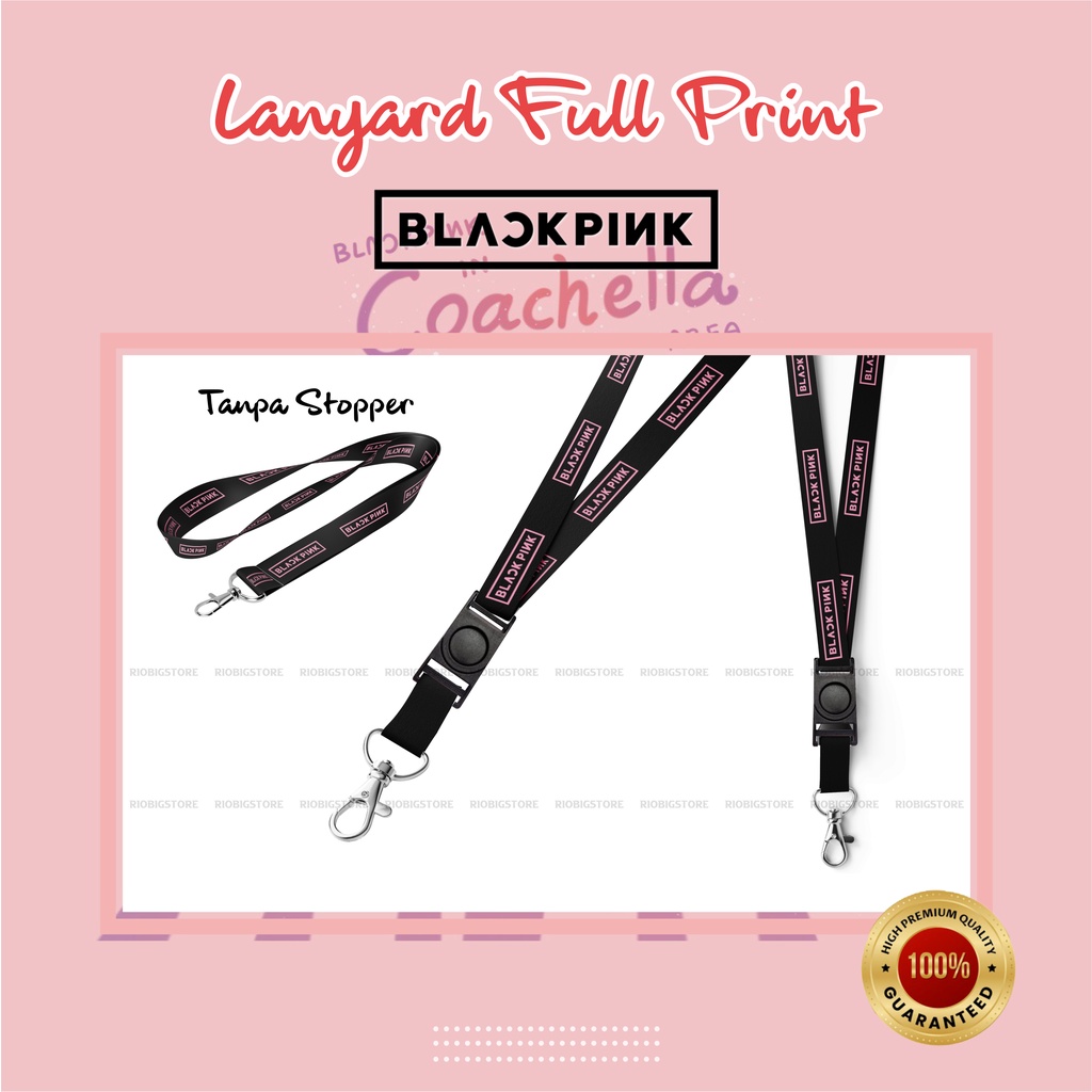 

Blackpink Strap Lanyard Panjang Keychain Tali ID Card Murah