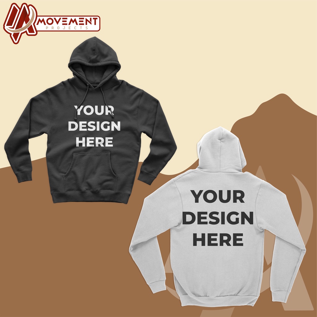 SABLON HOODIE - CUSTOM SATUAN FULL COLOR BY MOVEMENT PROJECTS