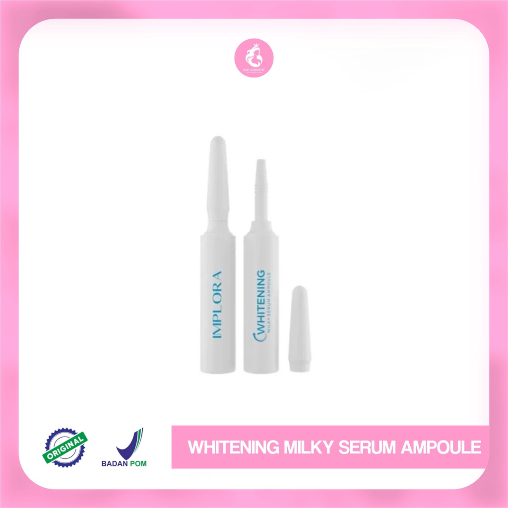 Implora Whitening Milky Serum Ampoule|5ml