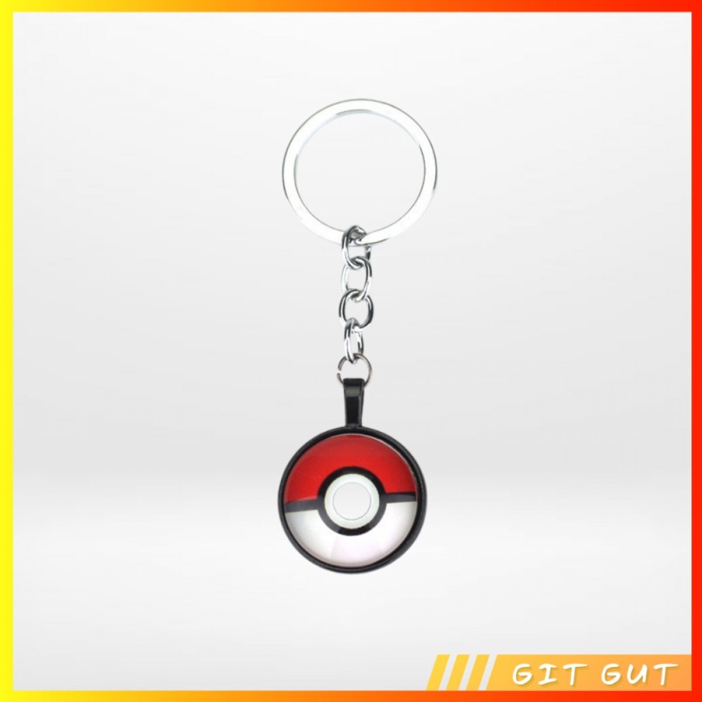 Keychain Gantungan Kunci Pokemon Pokeball