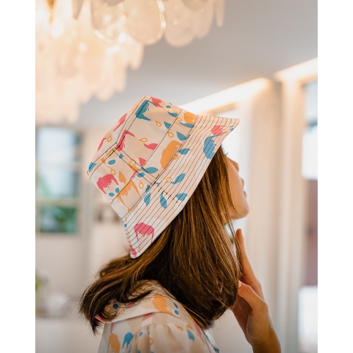 Topi Calla The Label - Barbie Pink Bucket Hat