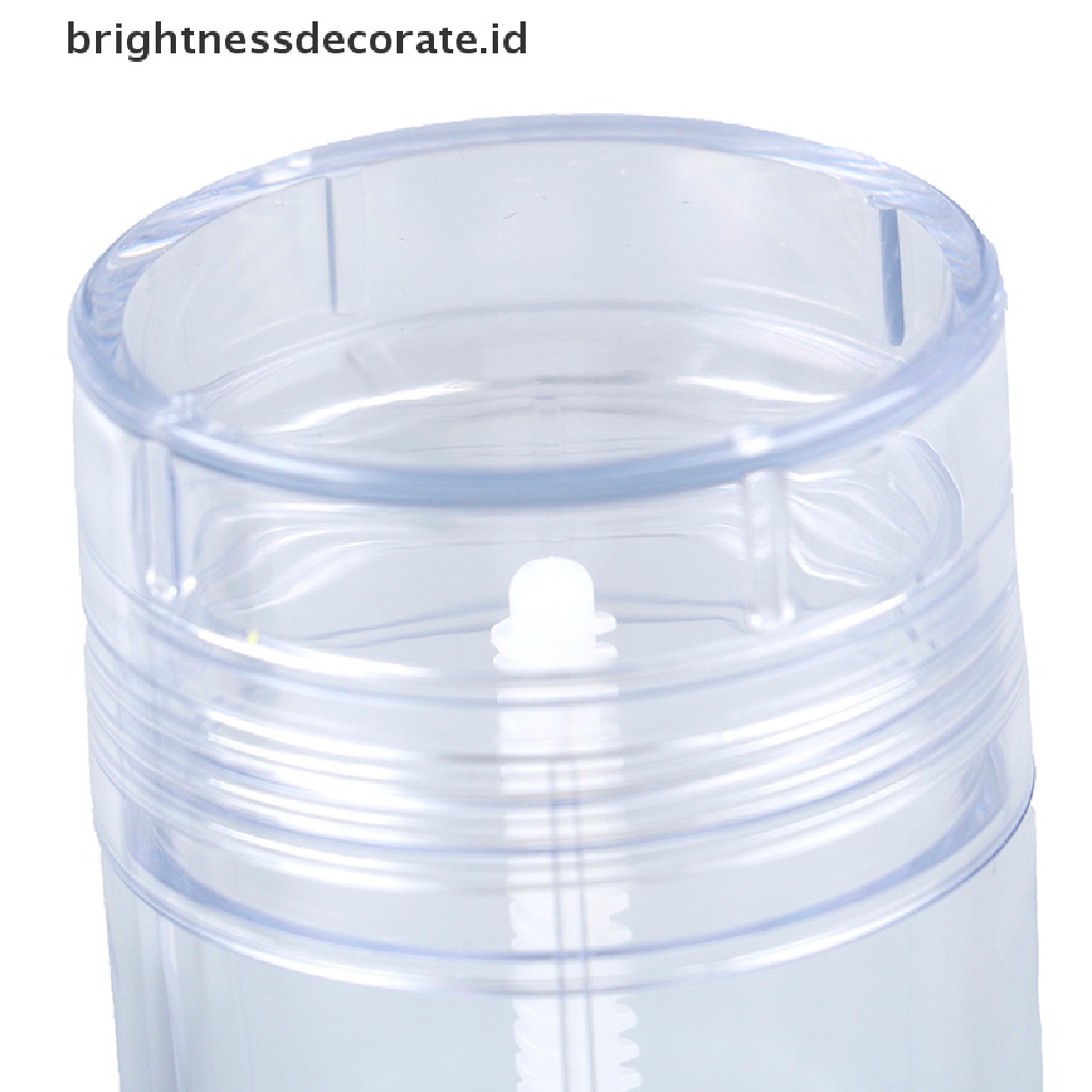 [Birth] Botol Deodorant Kosong Reusable Tabung Twist-Up Wadah Isi Ulang Anti Bocor [ID]