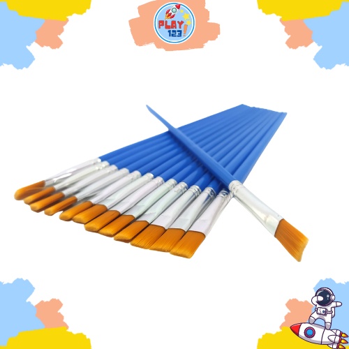 

[PLAY.123] Kuas Lukis / Kuas Melukis Cat / Kuas Mewarnai Anak / Kuas Nilon