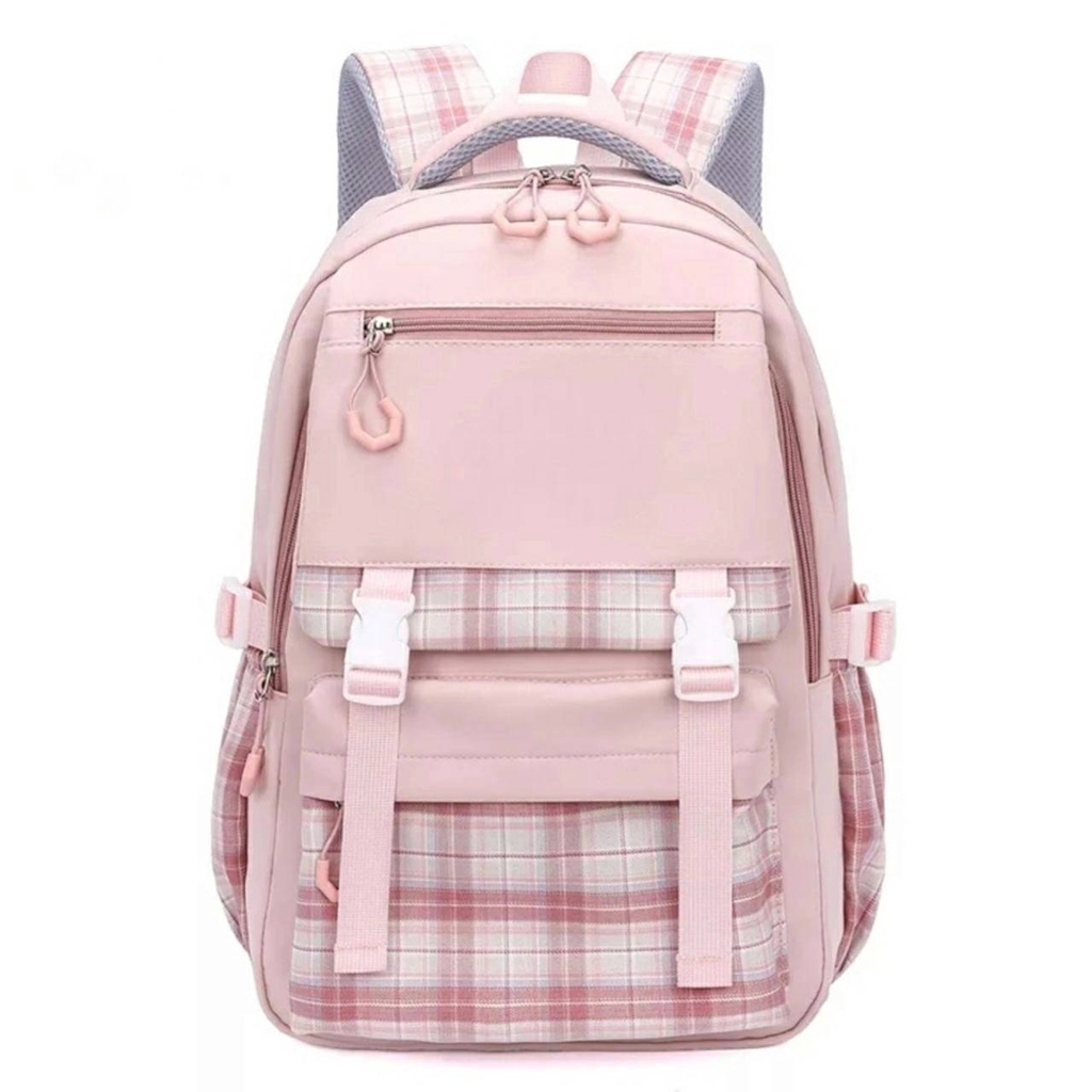 Tas Ransel Wanita Style Korea School Backpack Perempuan Stylish - 17D