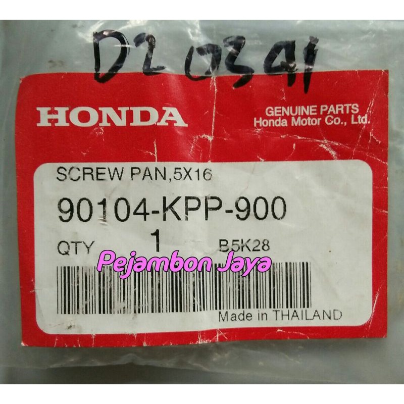 90104KPP900 SCREW PAN 5X16