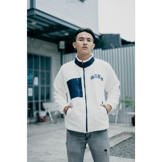 JAKET SHERPA MOTHBLES JAKET HANGAT BULU UNISEX