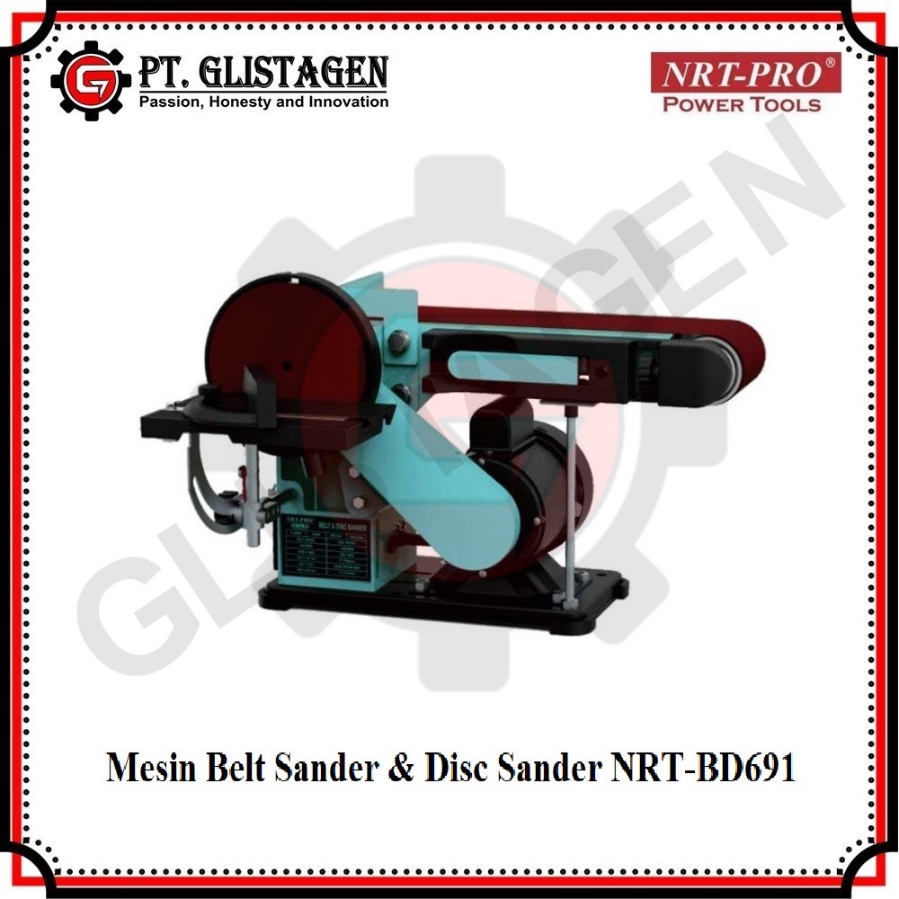 NRT-PRO BD-691 MESIN AMPLAS DUDUK NRT BD 691 HD BELT DISC SANDER ( 2in1 )