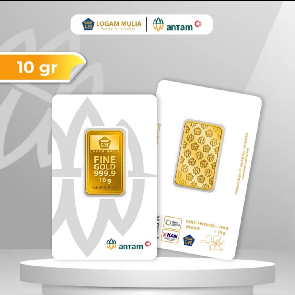 Logam Mulia Antam 10 Gram