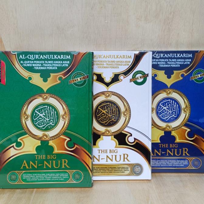 Alquran An-Nur Jumbo, Alquran Lansia Tajwid Perkata Latin, Alquran A3