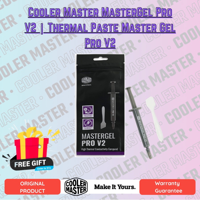 Thermal Paste Cooler Master Mastergel Pro V2 - Thermal Pasta Processor