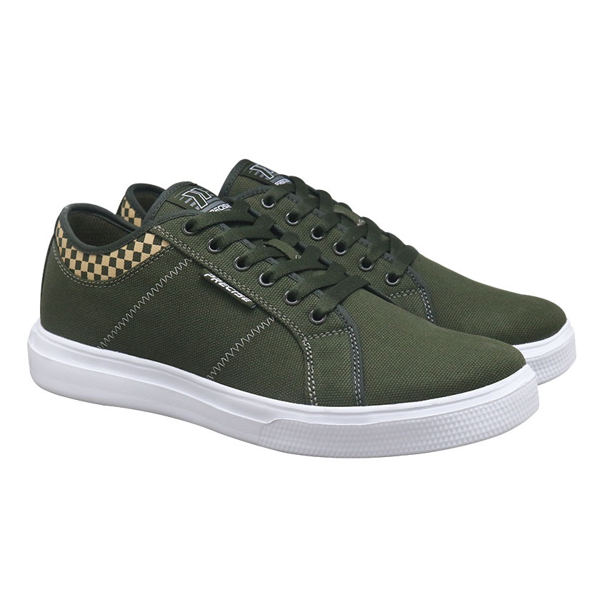 Precise Devan OL W Sepatu Sneakers Sporty - Olive/Off White