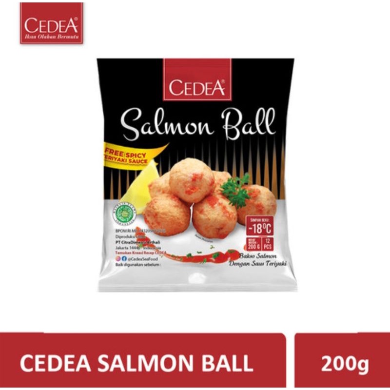 Grosir Cedea Salmon Ball 200 gr