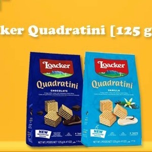 

Loacker Quadratini Chocolate & Vanilla [125 gr x 2 pcs]