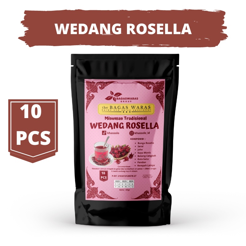 

wedang bunga rosella tea minuman tradisional rosella