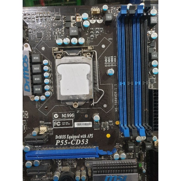 MOBO MSI P55-CD5E SOCKET 1156 MOTHERBOARD