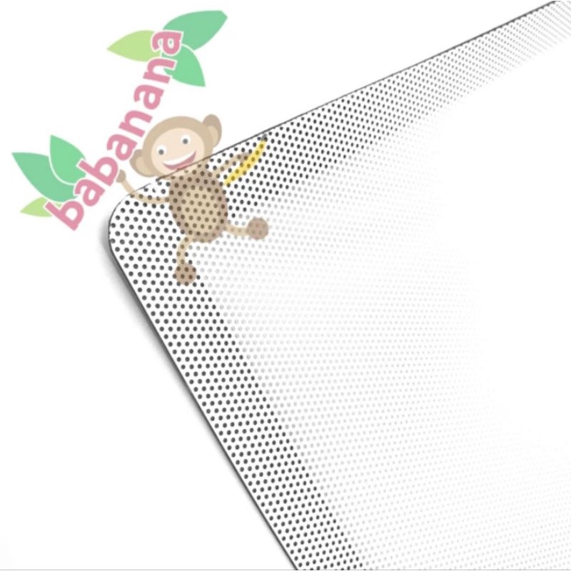 Magnetic Pc Fan Dust Filter Debu Kipas 14x28cm Magnet Casing Putih