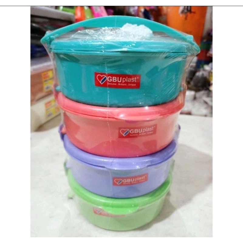 Rantang Plastik Susun 4 Gbu Plast