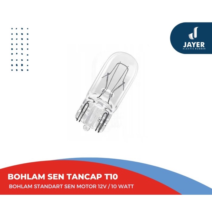 Lampu Sen tancap T10 Sen senja Non LED Motor Mobil Universal