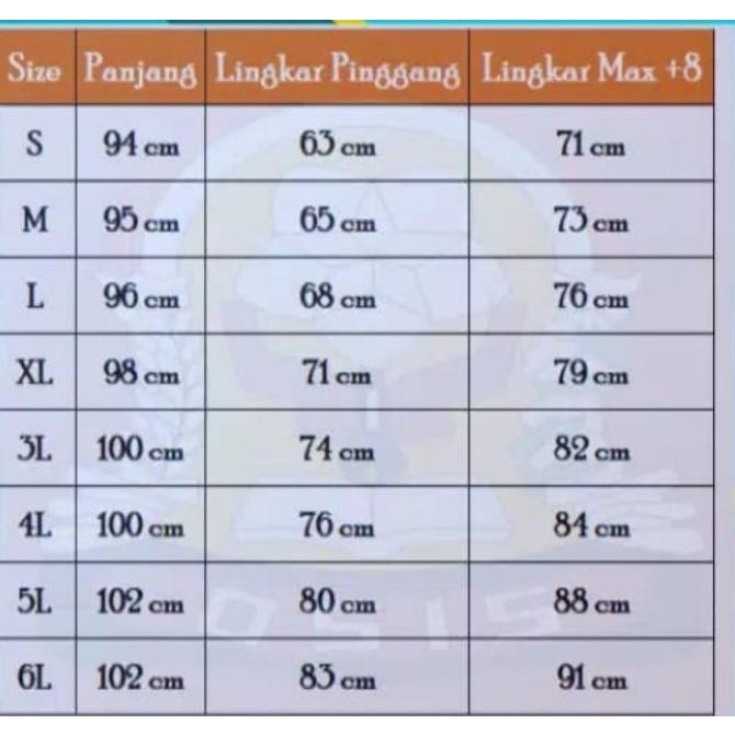 Rok Seragam SMP SMA Panjang PRAMUKA REMPEL / MERK SERAGAM