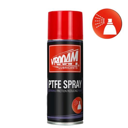 PELUMAS MINYAK VROOAM POWERSPORT PTFE SPRAY KHUSUS P. JAWA