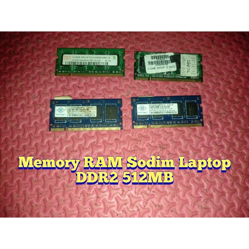 RAM Memori Sodim Laptop DDR2 512MB Murah