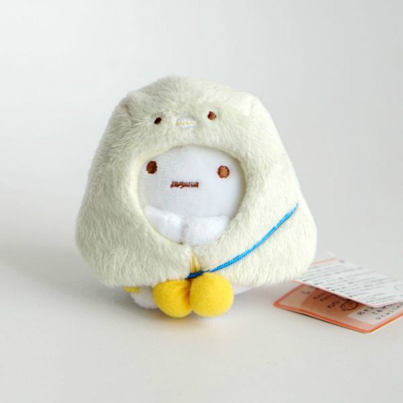 Sumikko Gurashi Plush Doll Lucu Lembut Boneka Tas Liontin Gantungan Kunci Dekorasi