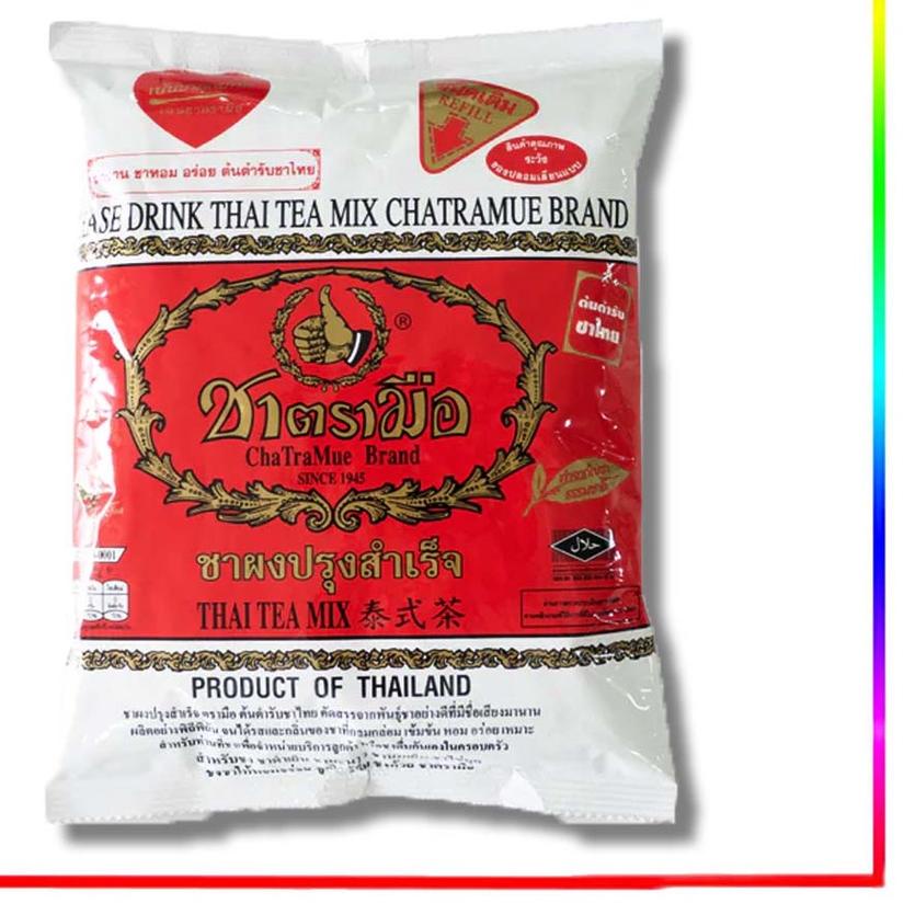 

Discount | KSH|RGM THAI TEA MIX ORIGINAL CHATRAMUE BRANDS 400gr