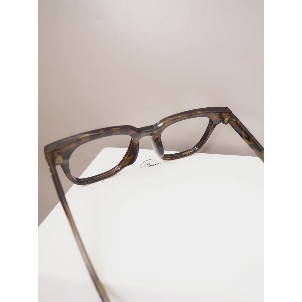 Flavia Eyewear - Kacamata Jane Square Acetat(custom minus, photochromic, blueray, bluechromic dan photobrown)