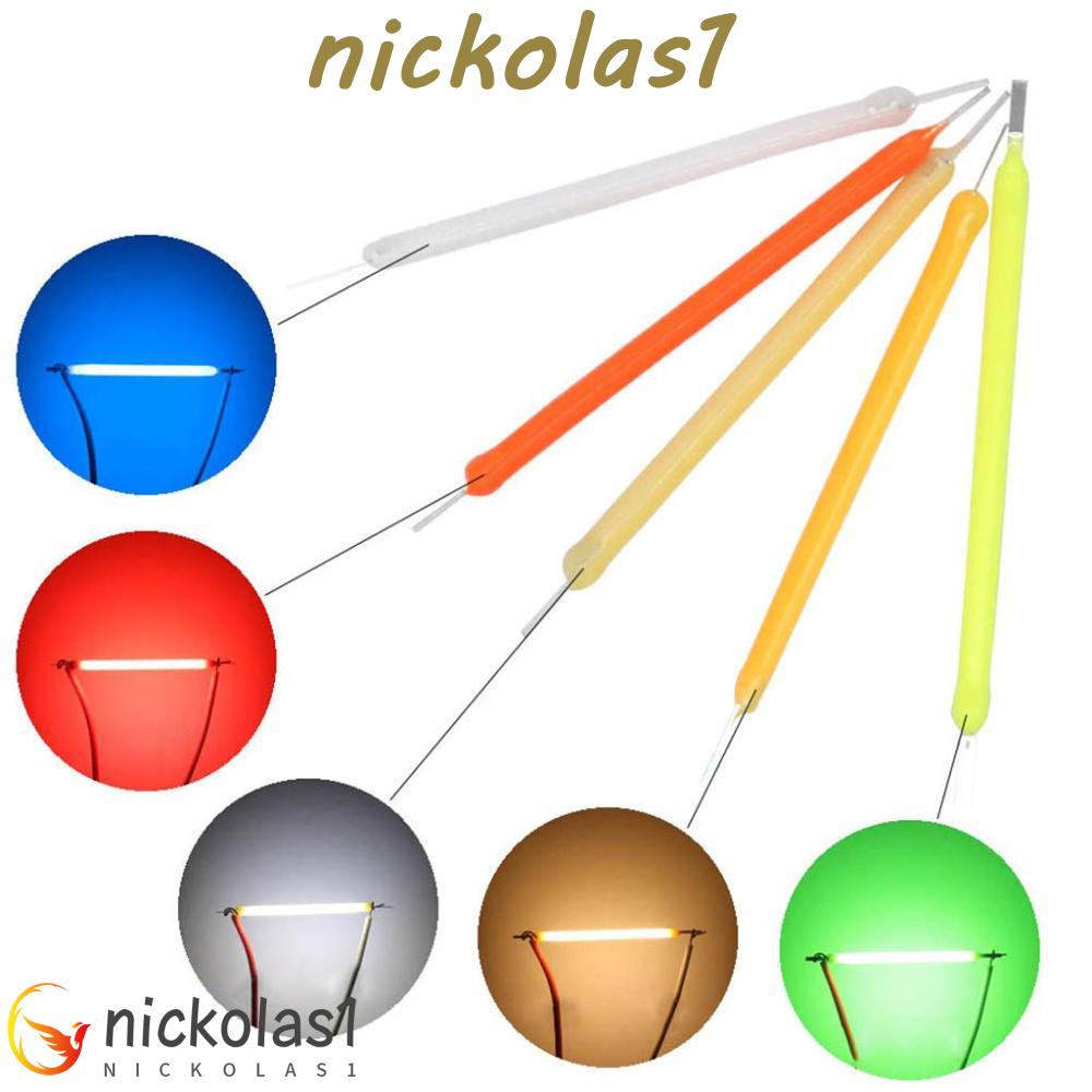 Nickolas1 Filamen LED 10pcs Aksesoris Lampu Pijar Diode Cold/Warm Light Lamp Parts