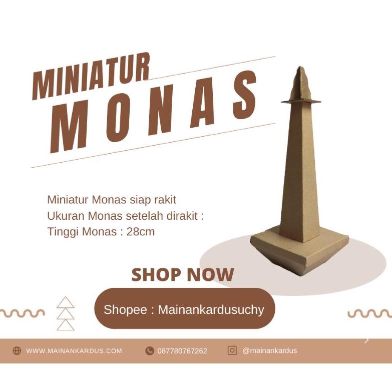 

Monas Kardus | prakarya sekolah | miniatur monas 6FL7Z6990